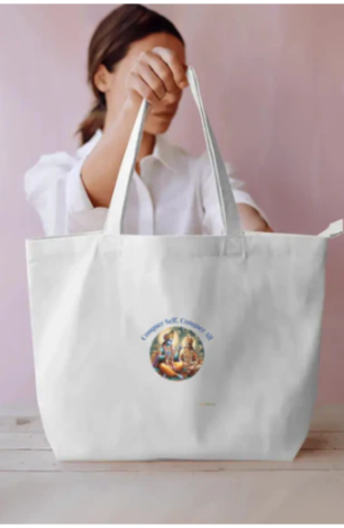 Everyday Large Tote Bag with zipper